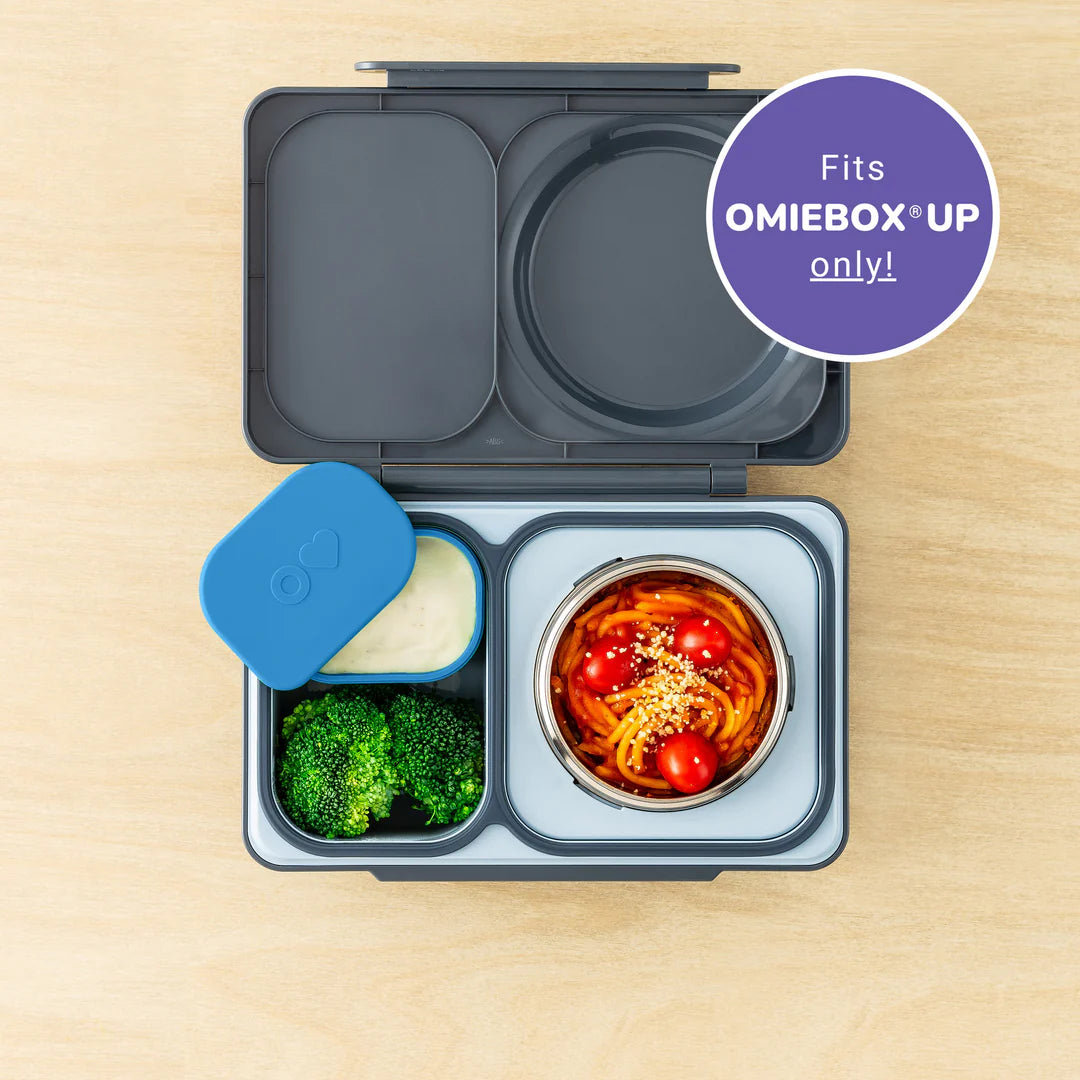 OmieBox UP Dip Containers - Blue/Orange