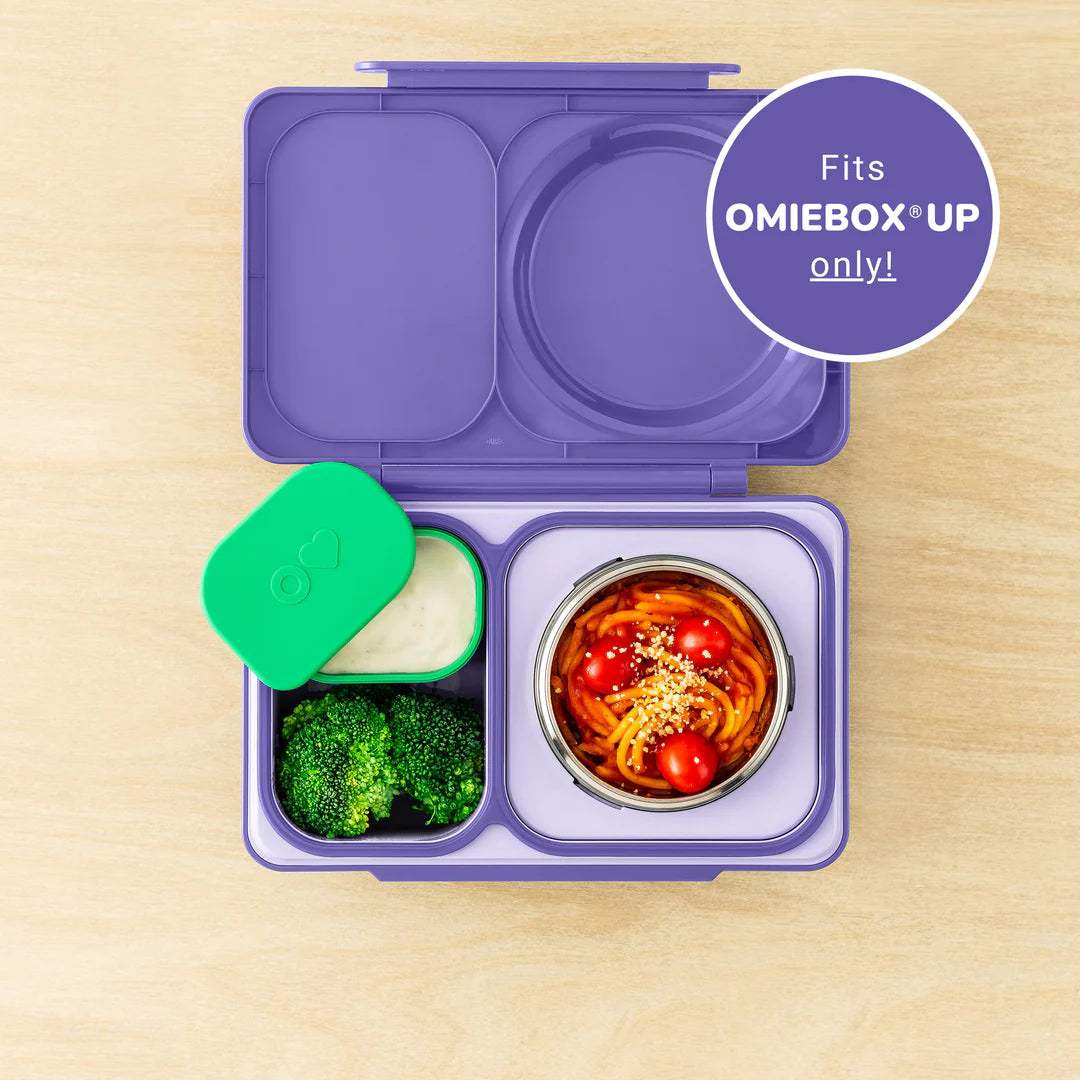 OmieBox UP Dip Containers - Purple/Green