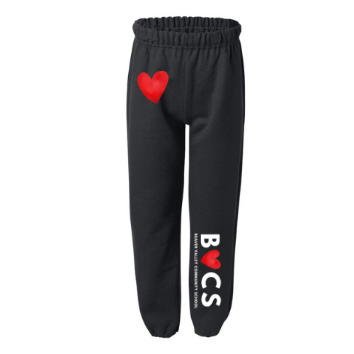 BVCS LOVE Joggers - Black