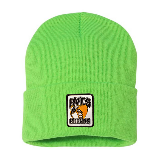 BVCS Patch Knit Toque - Neon Green