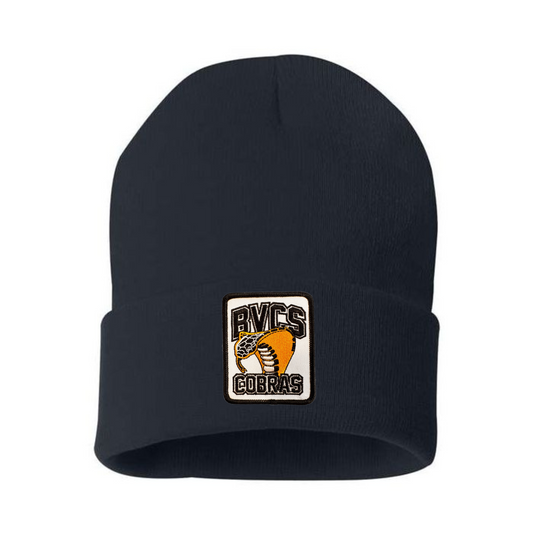 BVCS Patch Knit Toque - Black
