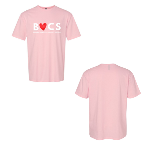 BVCS LOVE Tee - Soft Pink