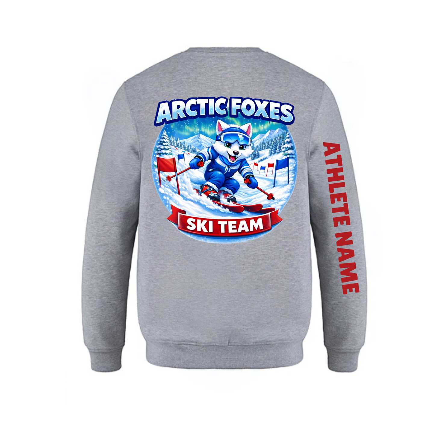 U8 Craigleith Arctic Foxes Crewneck Sweatshirt - Grey