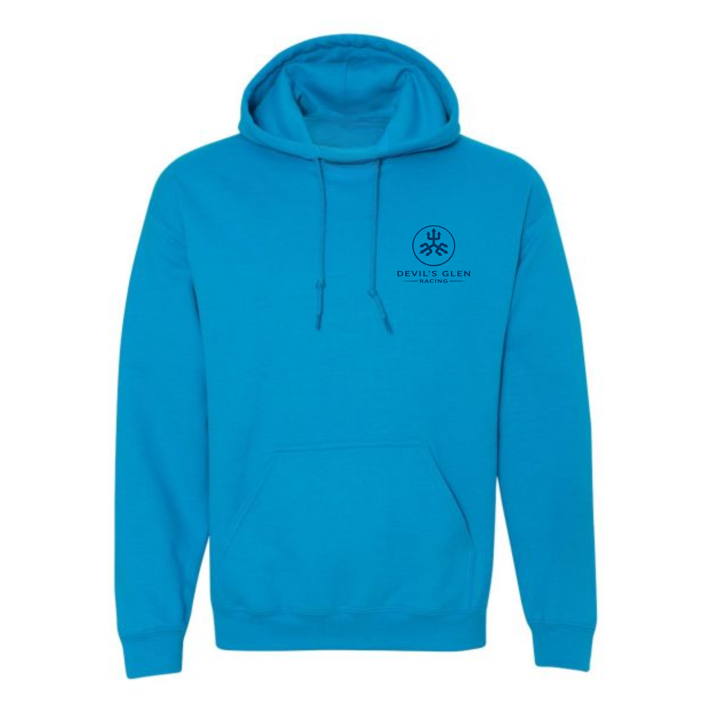 Devil's Glen Racing Hooded Sweatshirt - Sapphire Blue