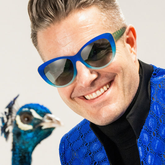 Rhonda's Peacock Palace Sunglasses