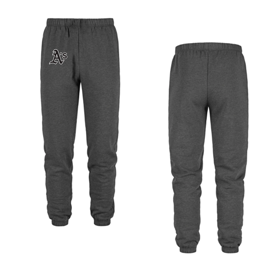 Annette Baseball - A's Logo Joggers / Non-Personalized - Charcoal