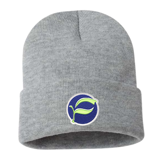 Pretty River Academy Patch Knit Toque - Athletic Grey