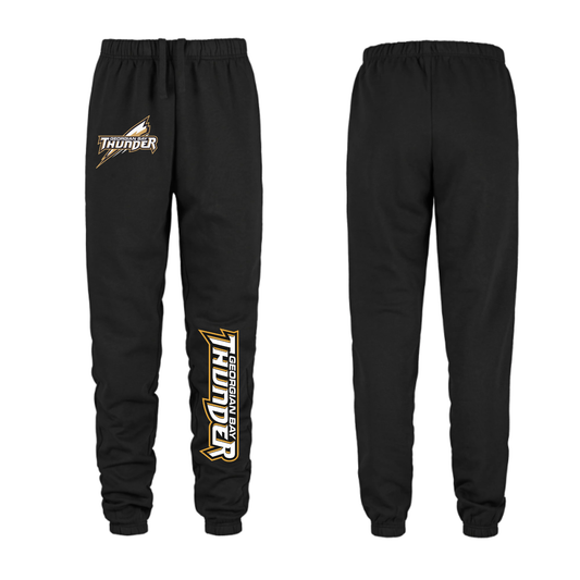 Georgian Bay Thunder Dual Logo Joggers - Black