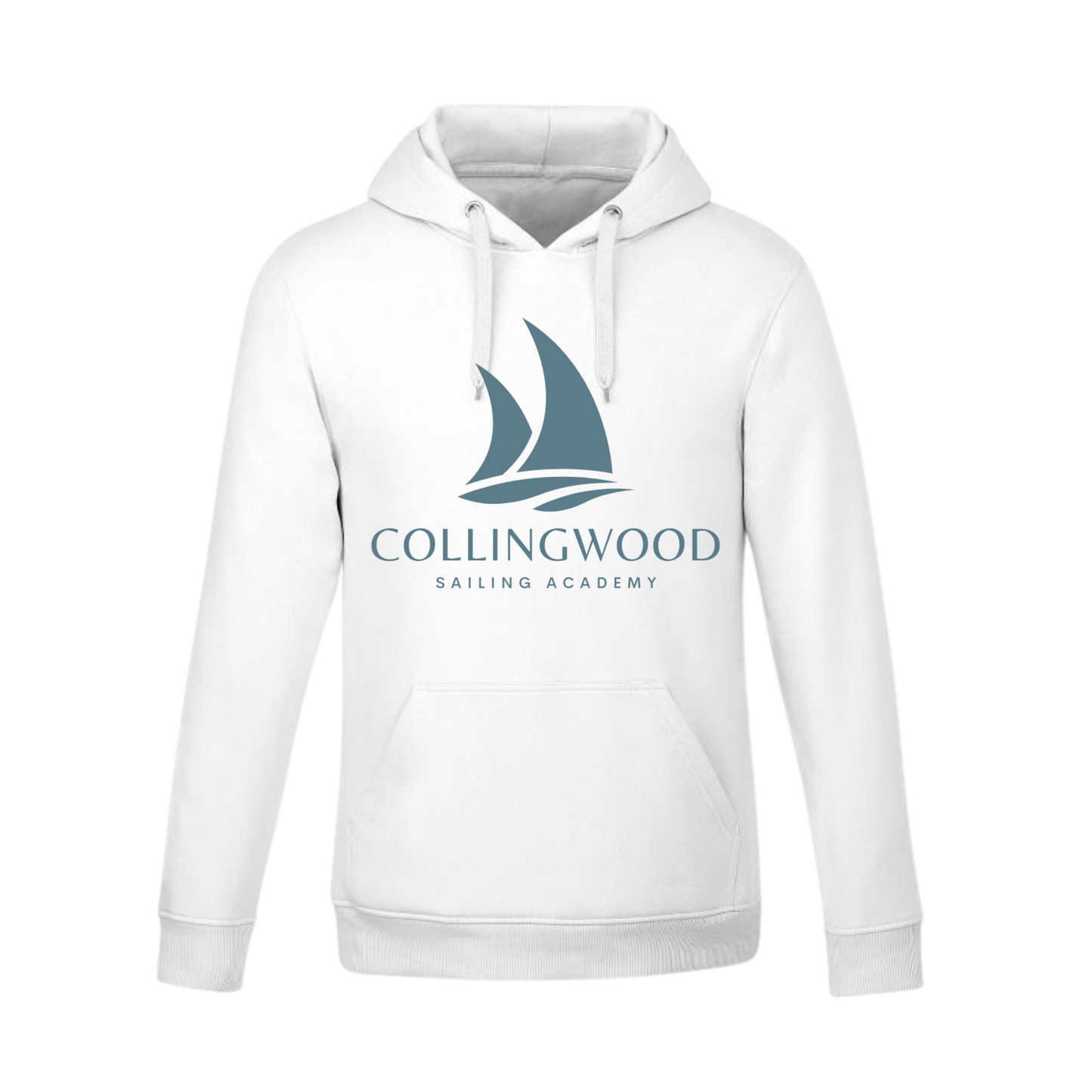 Collingwood Sailing Academy Large Logo / INSTRUCTOR Pullover Hoodie - White