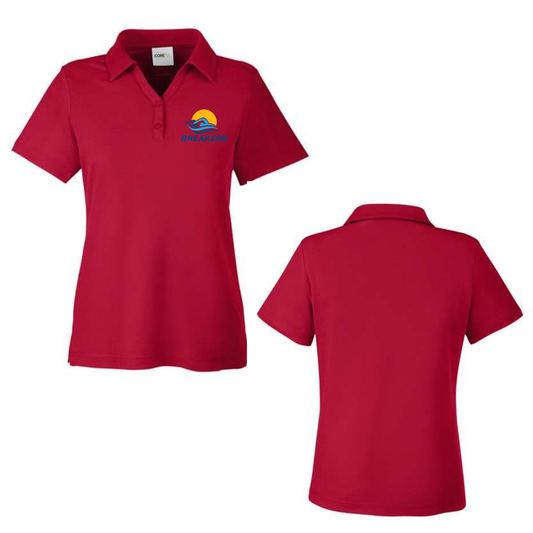 Breakers Swim Meet Official Ladies’ Polo - Red