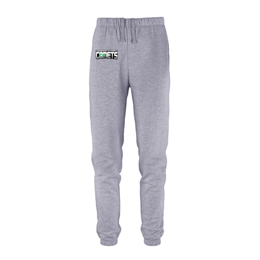 Cameron Street Comets Joggers - Athletic Grey Heather / Mini Green Logo
