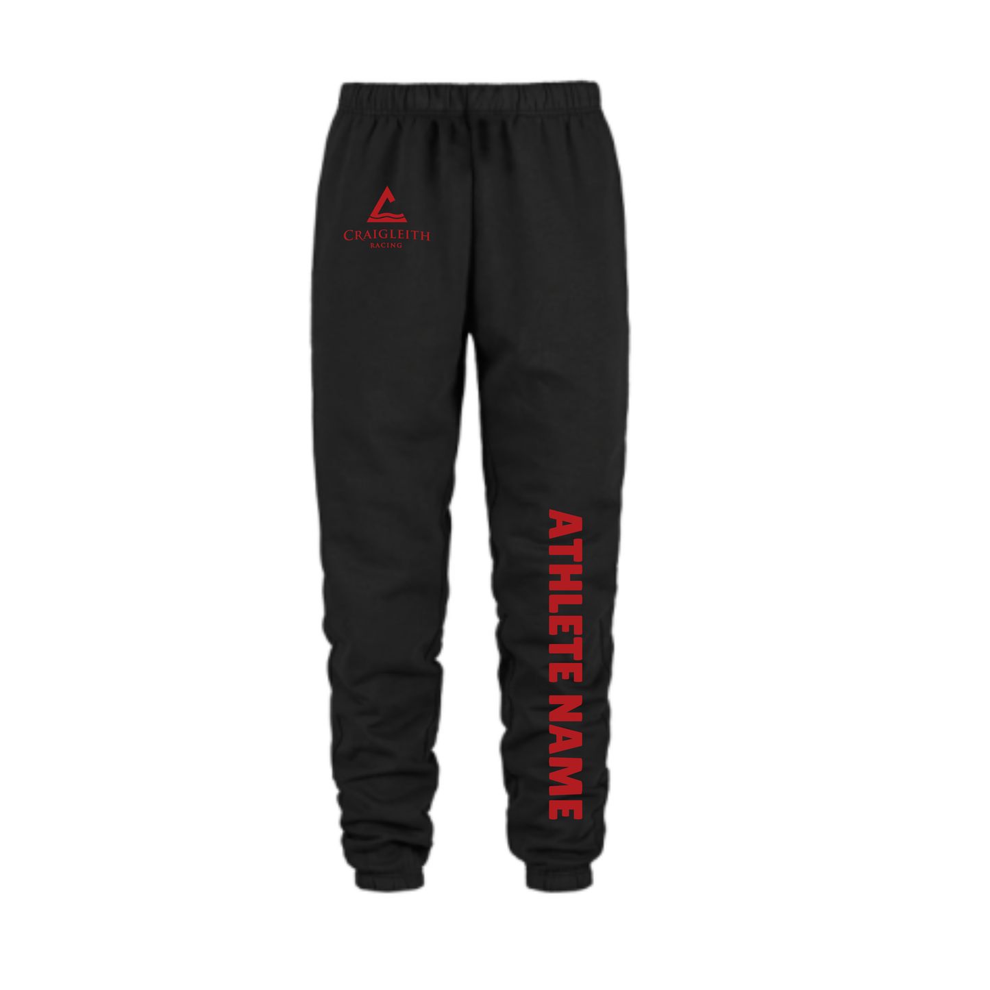 Craigleith Arctic Foxes Joggers - Black / Red