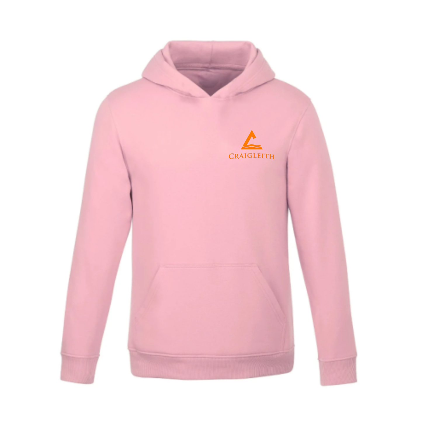Craigleith Smart Bears Hooded Sweatshirt - Pink / Small Logo