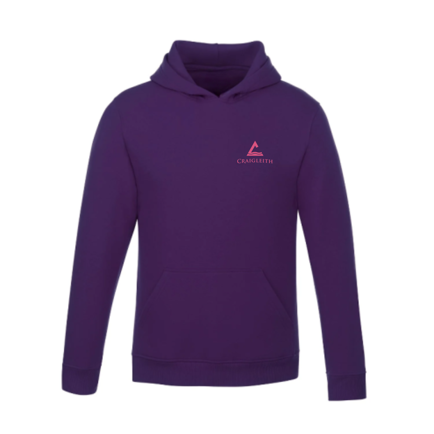 Craigleith Popular Penguins Hooded Sweatshirt - Purple