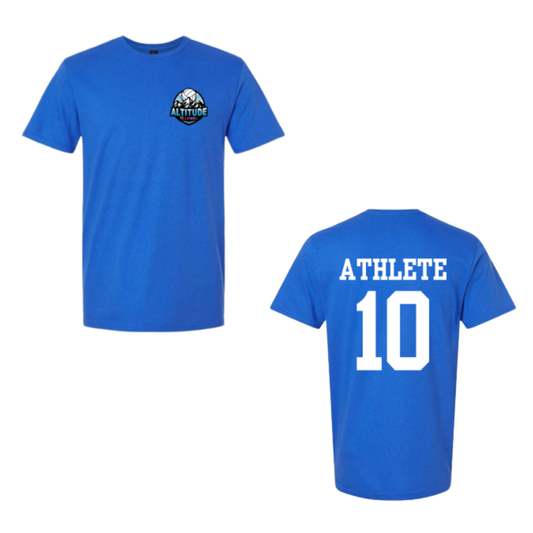 Personalized Altitude Volleyball Tee - Royal Blue