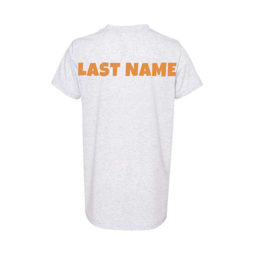 House Wind Personalized St. Mary's Large Logo Tee - White Fleck