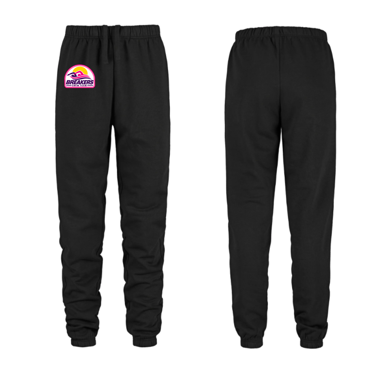 Breakers Swim Team Joggers - Black / Pink