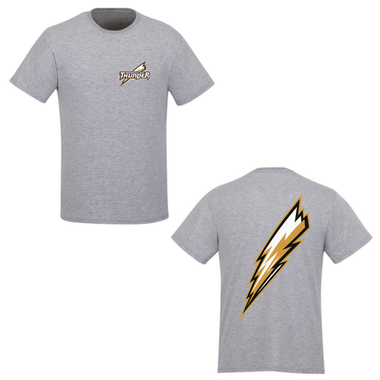 Georgian Bay Thunder Oversize Bolt T-Shirt - Athletic Grey Heather