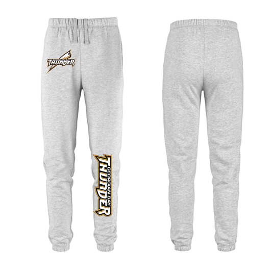Georgian Bay Thunder Dual Logo Joggers - Ash Grey