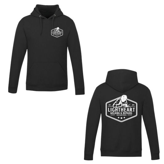 Lightheart Welding & Repairs Hooded Sweatshirt - Black