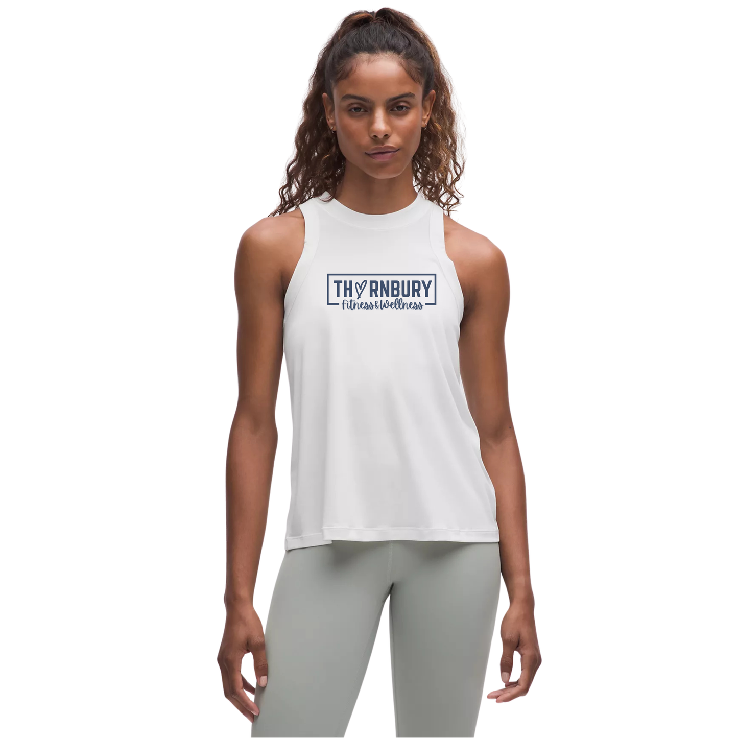 lululemon x Thornbury Fitness & Wellness -  Jersey Training Tank Top / White