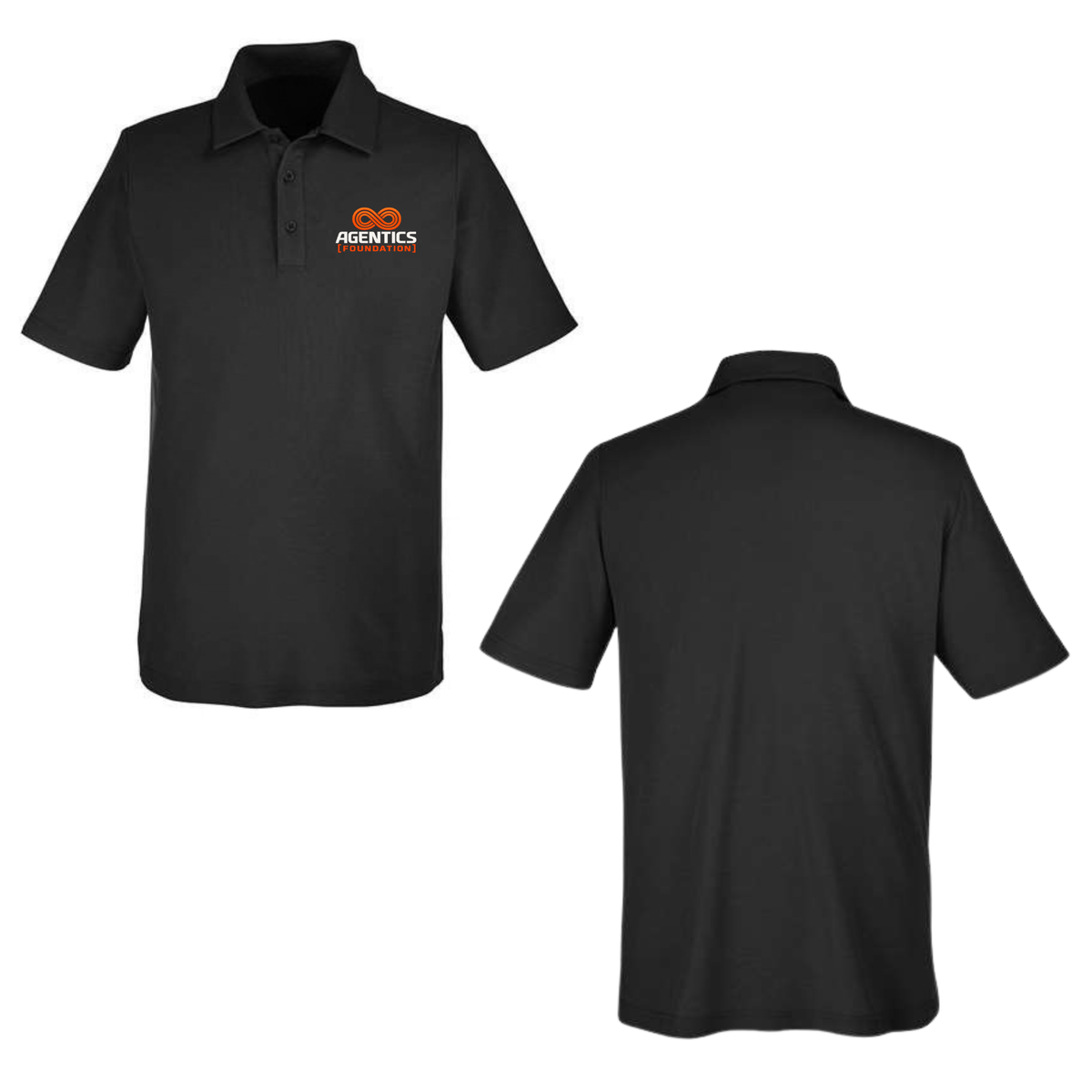 Agentics Polo Shirt - Black