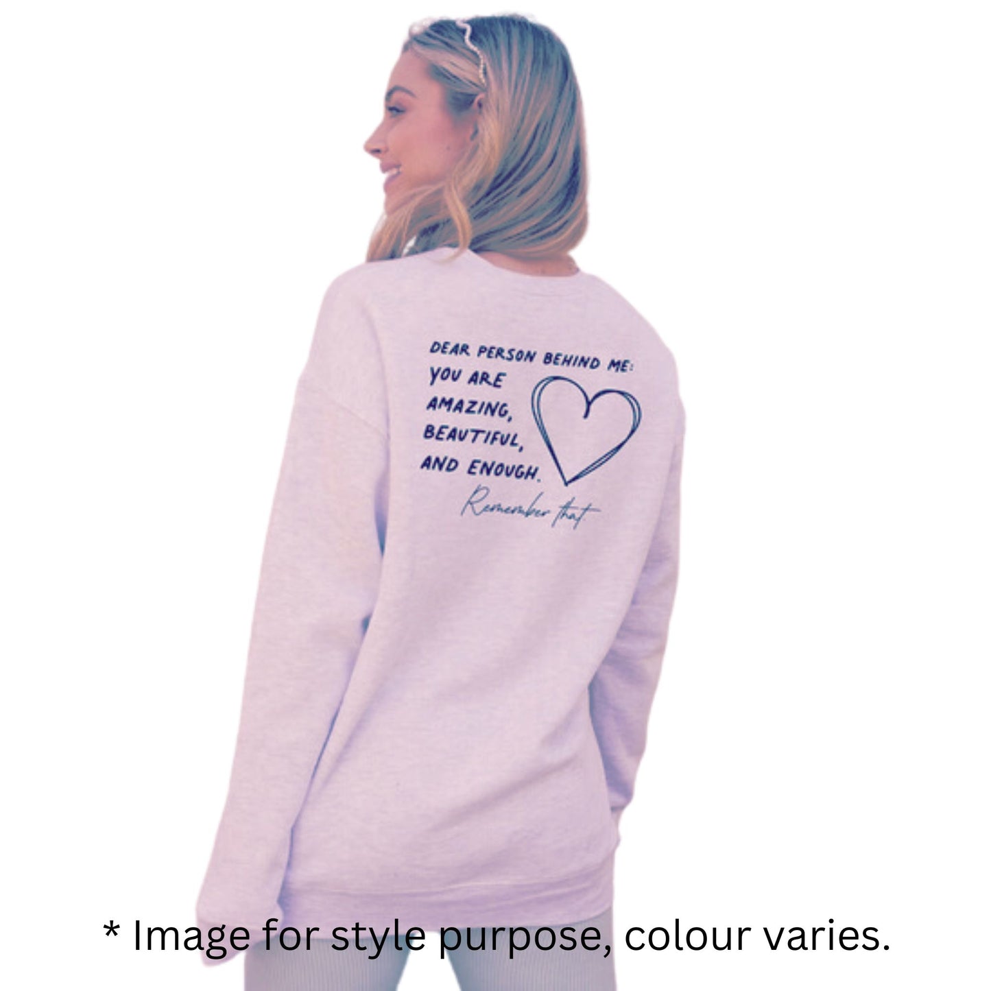 Adult You Matter Graphic Sweatshirt - Mauve