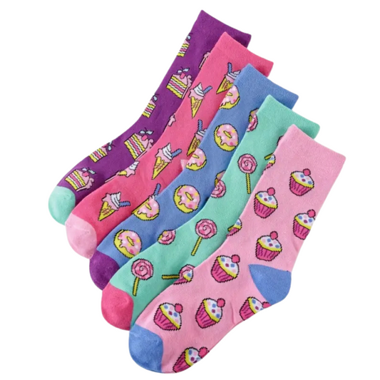 All Over Print Candy Shop Socks