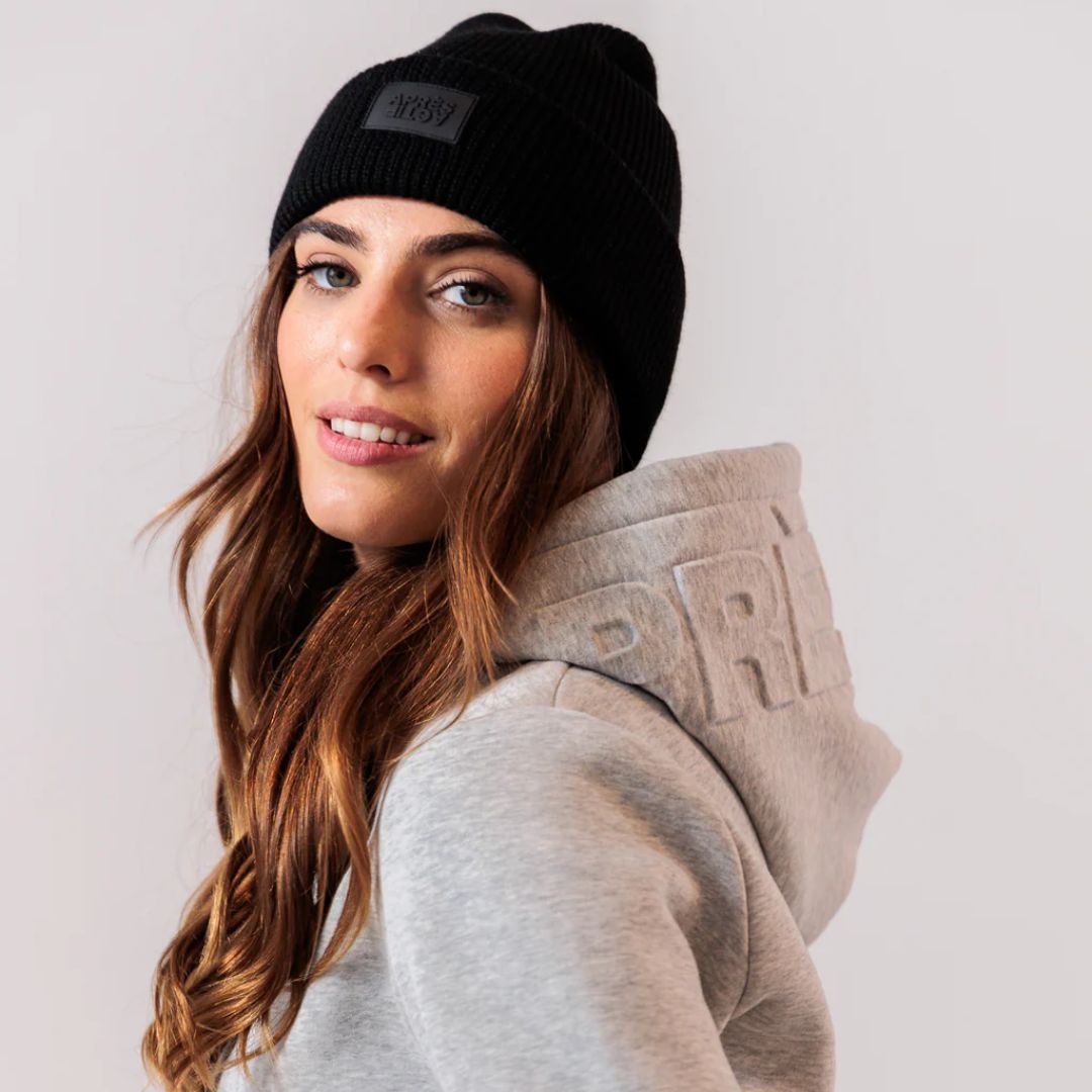 Après Actif 100% Merino Wool Beanie - Black