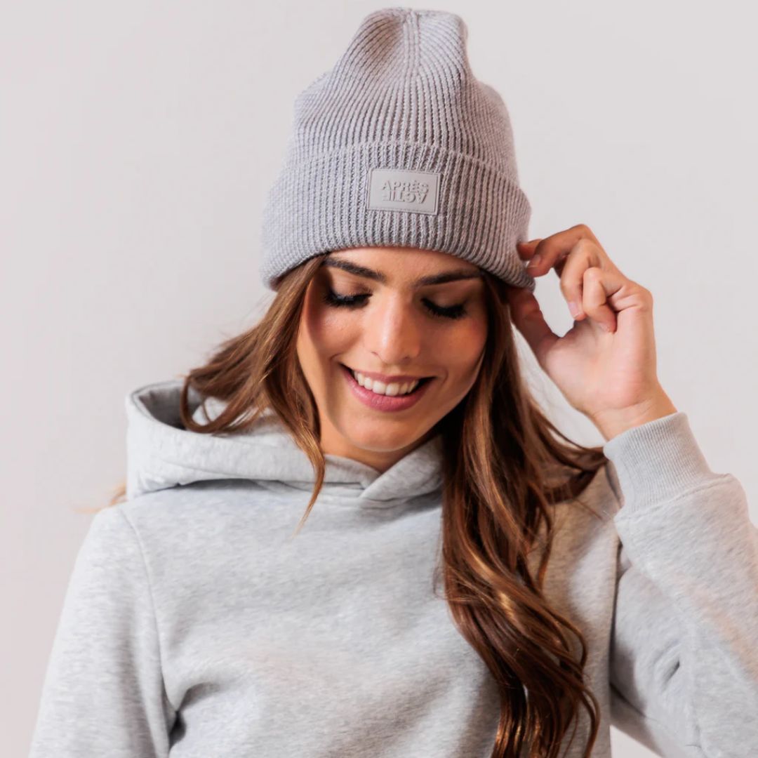 Après Actif 100% Merino Wool Beanie - Cloud Grey