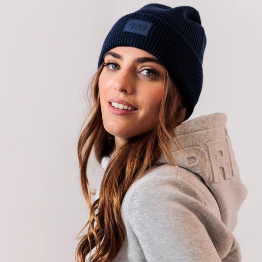 Après Actif 100% Merino Wool Beanie - Midnight Navy