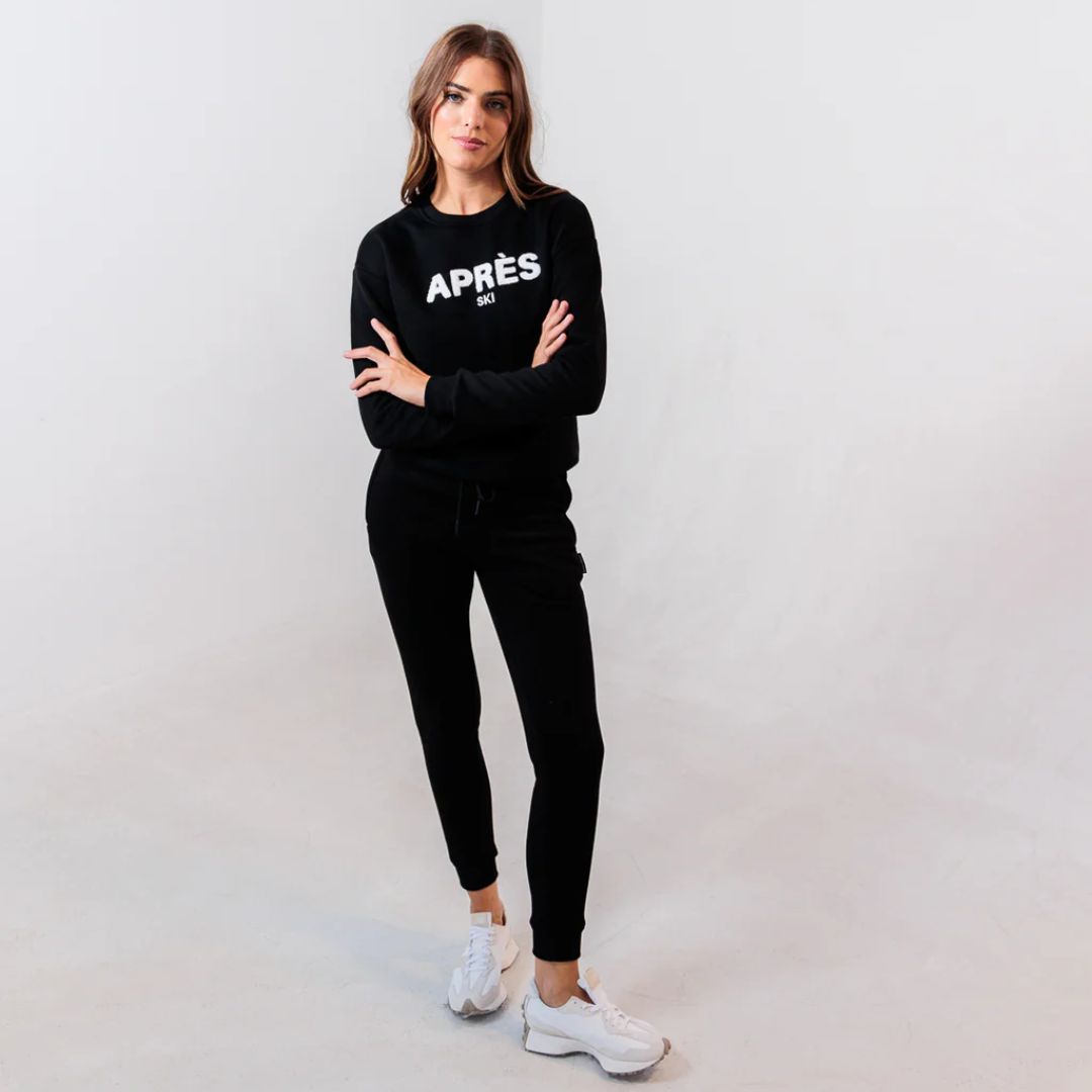 Après Actif Après Ski Crewneck - Black