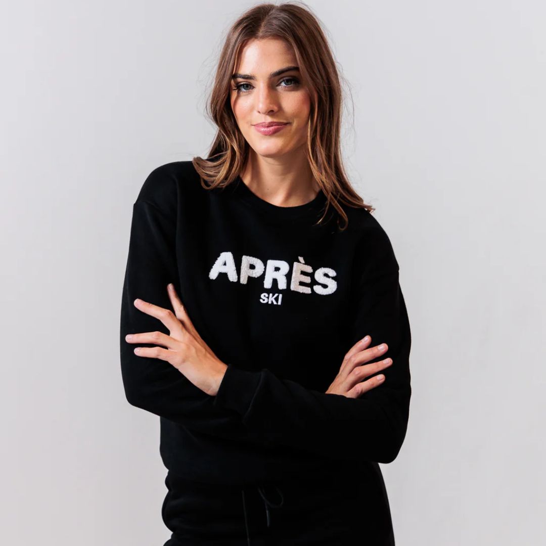 Après Actif Après Ski Crewneck - Black