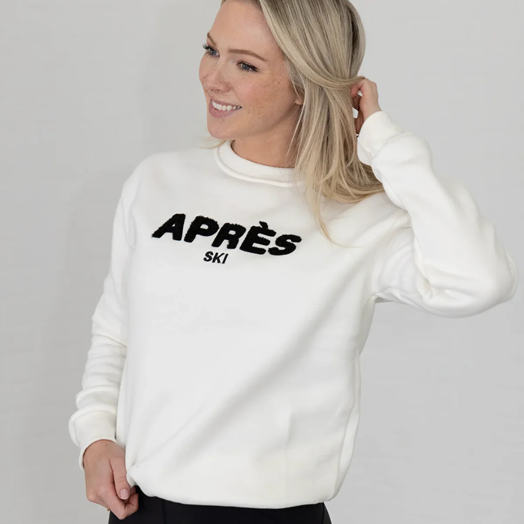 Après Actif Après Ski Crewneck - White