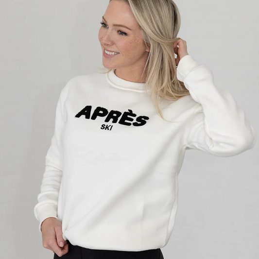 Après Actif Après Ski Crewneck - White