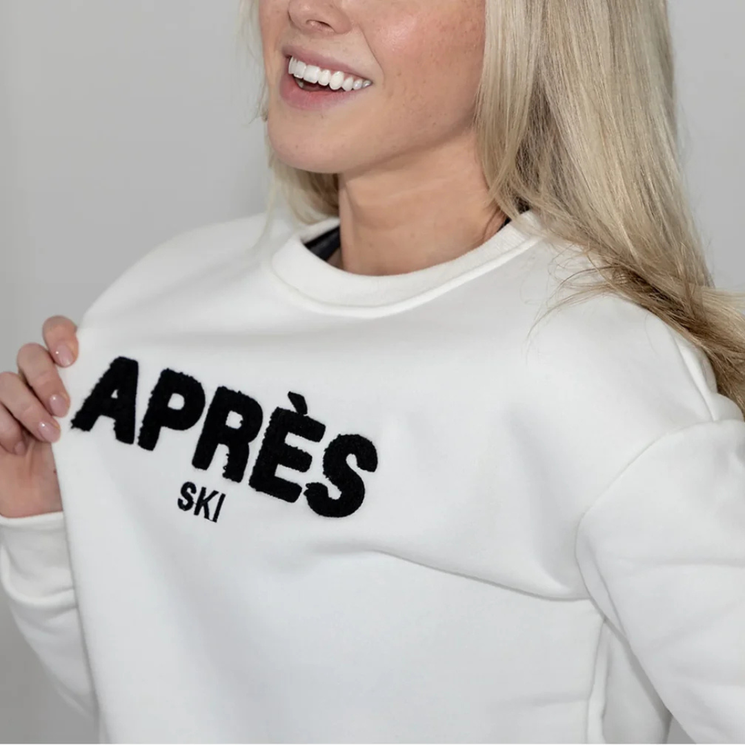 Après Actif Après Ski Crewneck - White