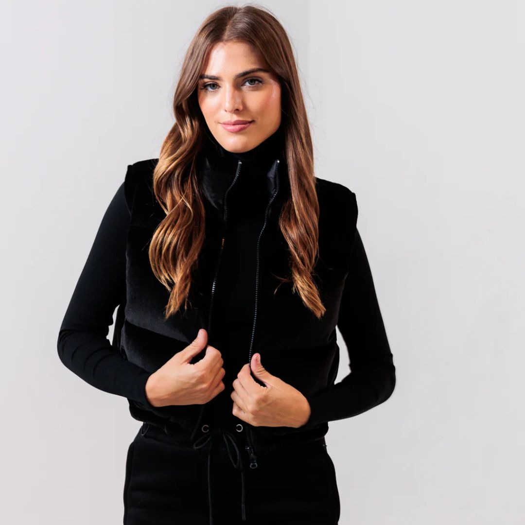 Après Actif Ribbed Turtleneck - Black