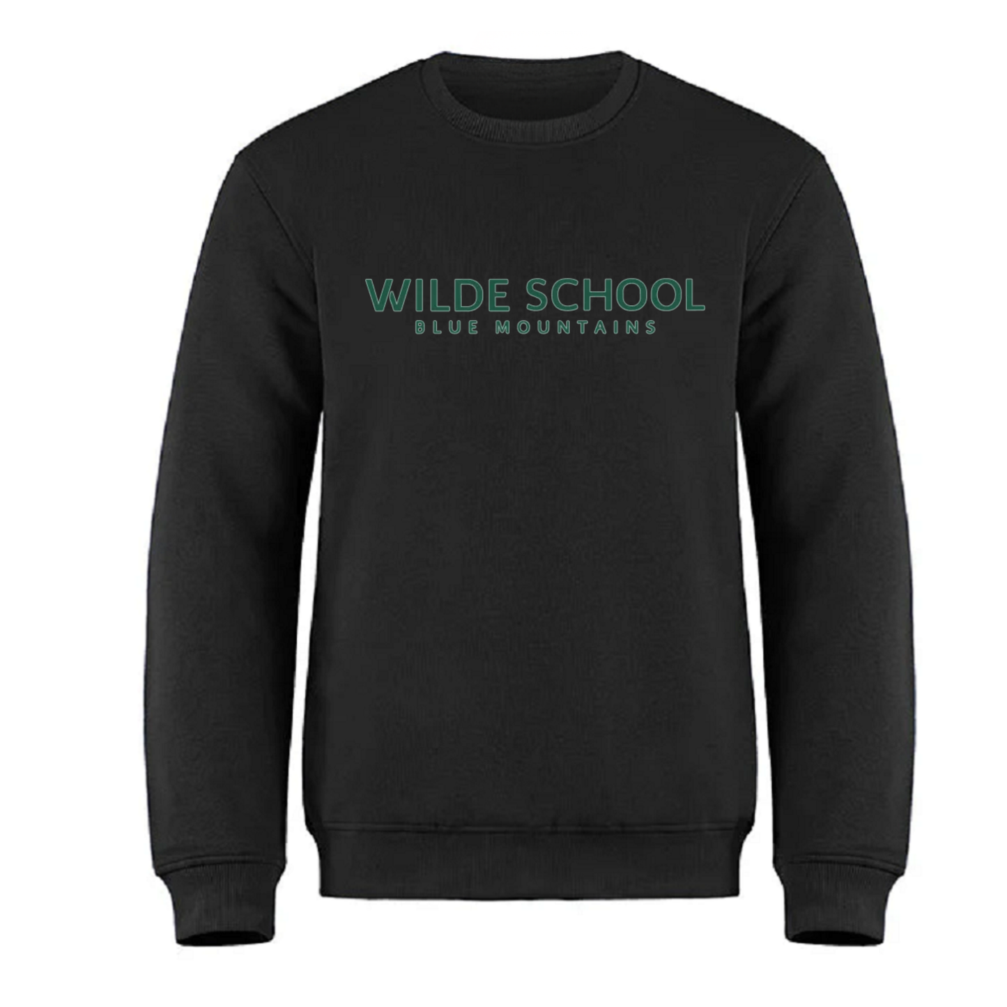 WILDE SCHOOL Crewneck Sweatshirt - Black