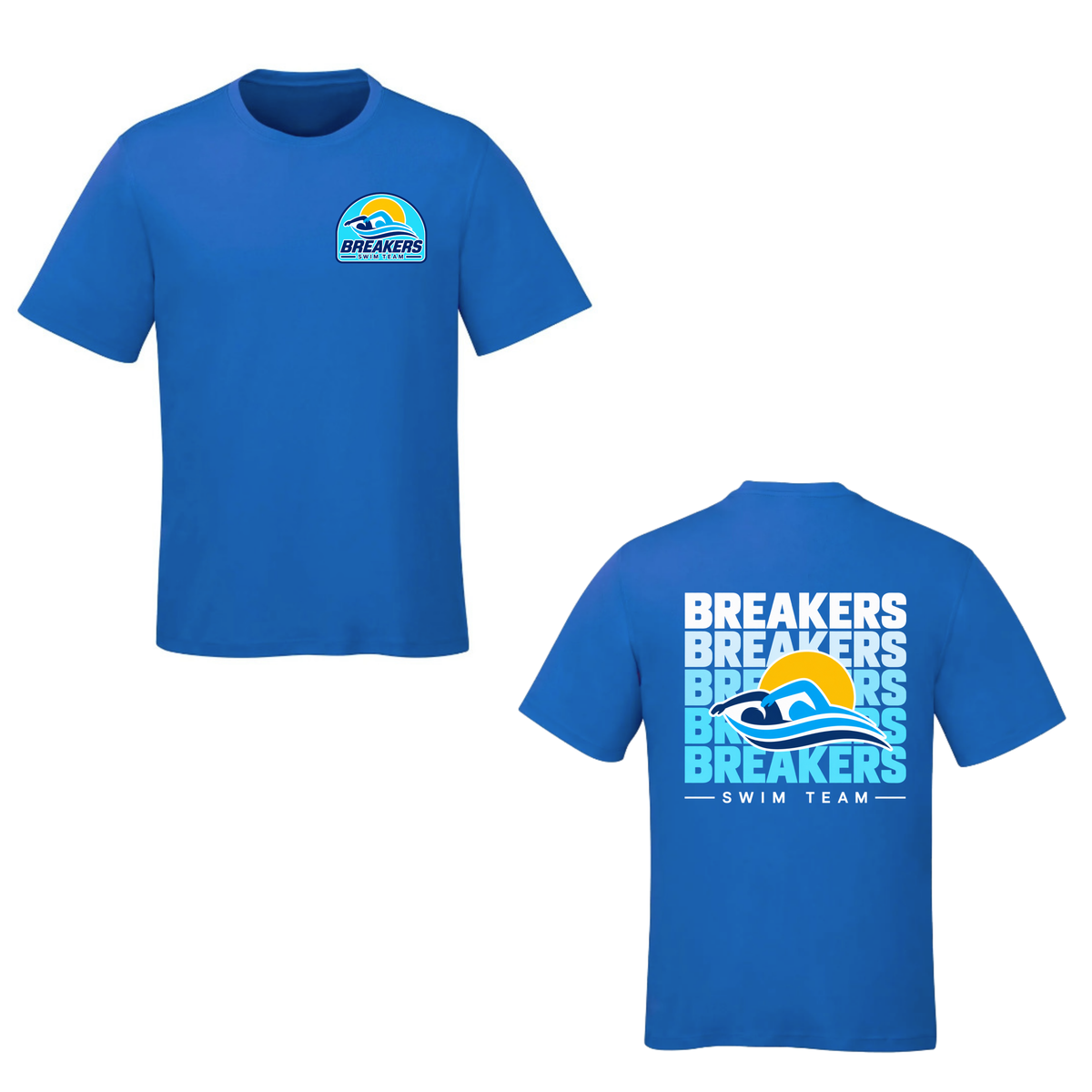 The Breakers “Ride the Wave” T-Shirt - Sapphire
