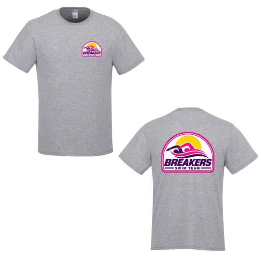 The Breakers Pink Horizon T-Shirt - Grey