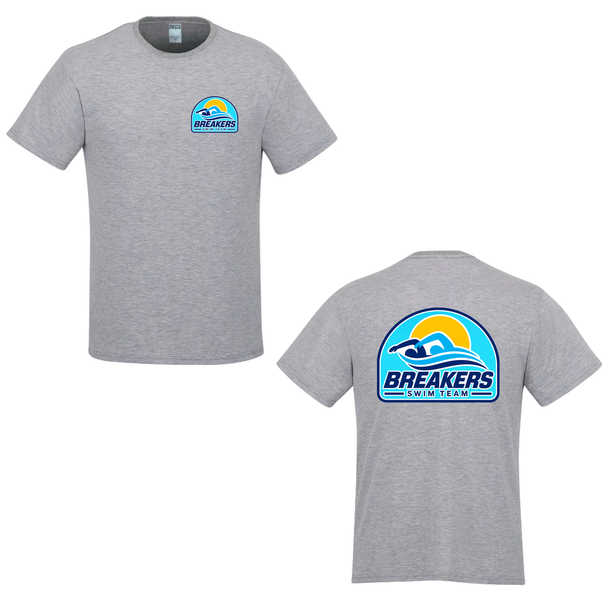 The Breakers Blue Horizon T-Shirt - Grey
