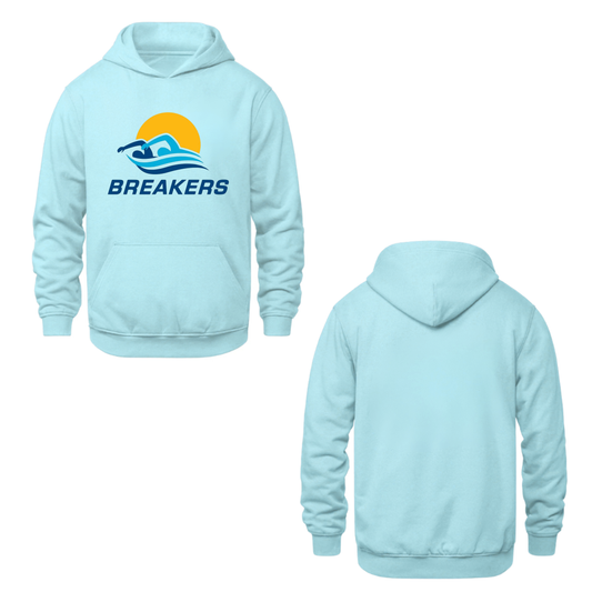Breakers Hooded Sweatshirt - Non-Personalized - Sky Blue