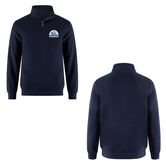 The Breakers Quarter-Zip Sweatshirt — Navy