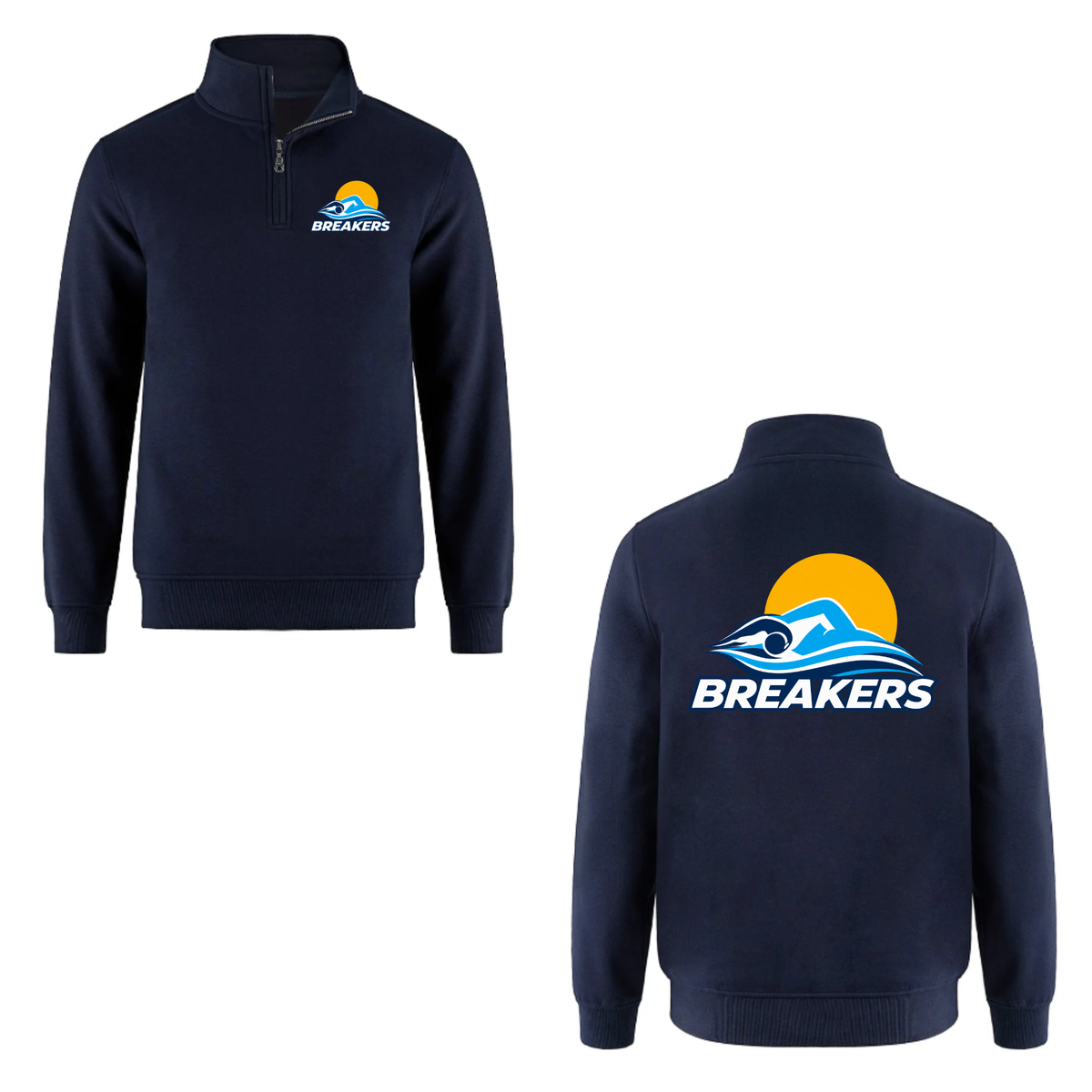 The Breakers Quarter-Zip Sweatshirt — Navy