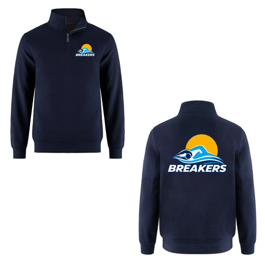 The Breakers Quarter-Zip Sweatshirt — Navy