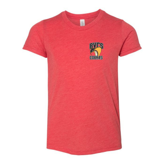 BVCS Mini Cobra Tee - Red Triblend