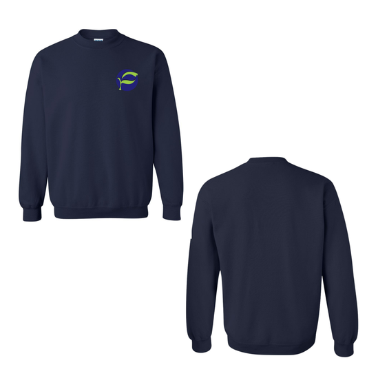 Pretty River Academy Logo Crewneck Sweatshirt - Navy