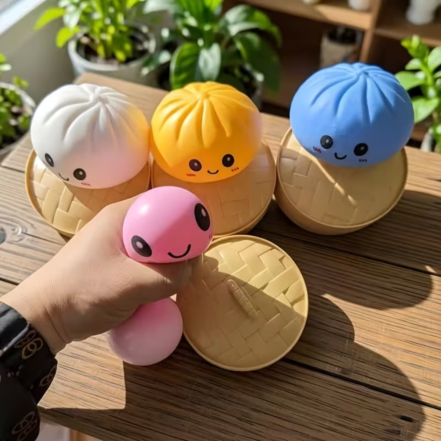 Squishy Bao Buddy - Assorted Colours