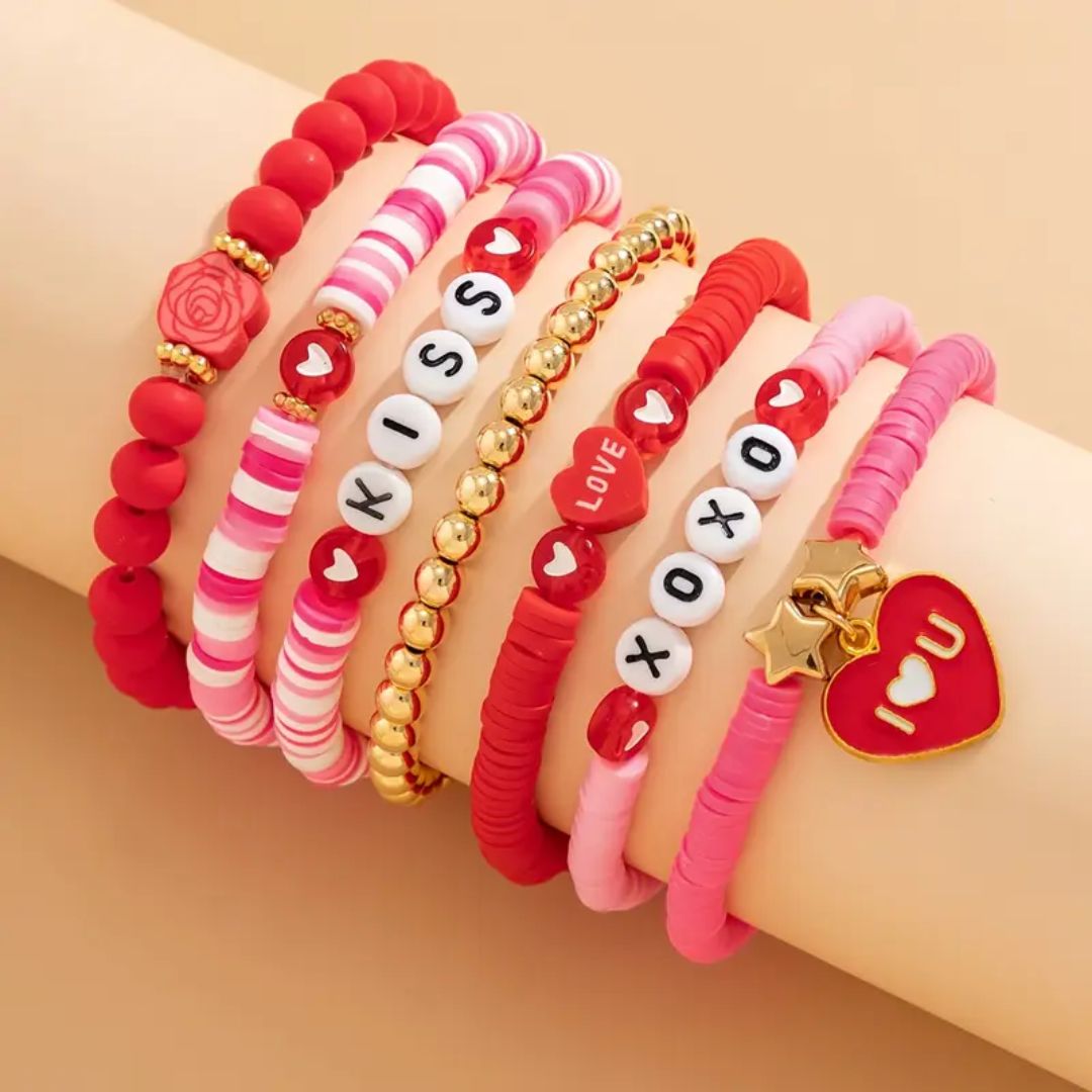 Be My Valentine Friendship Bracelets