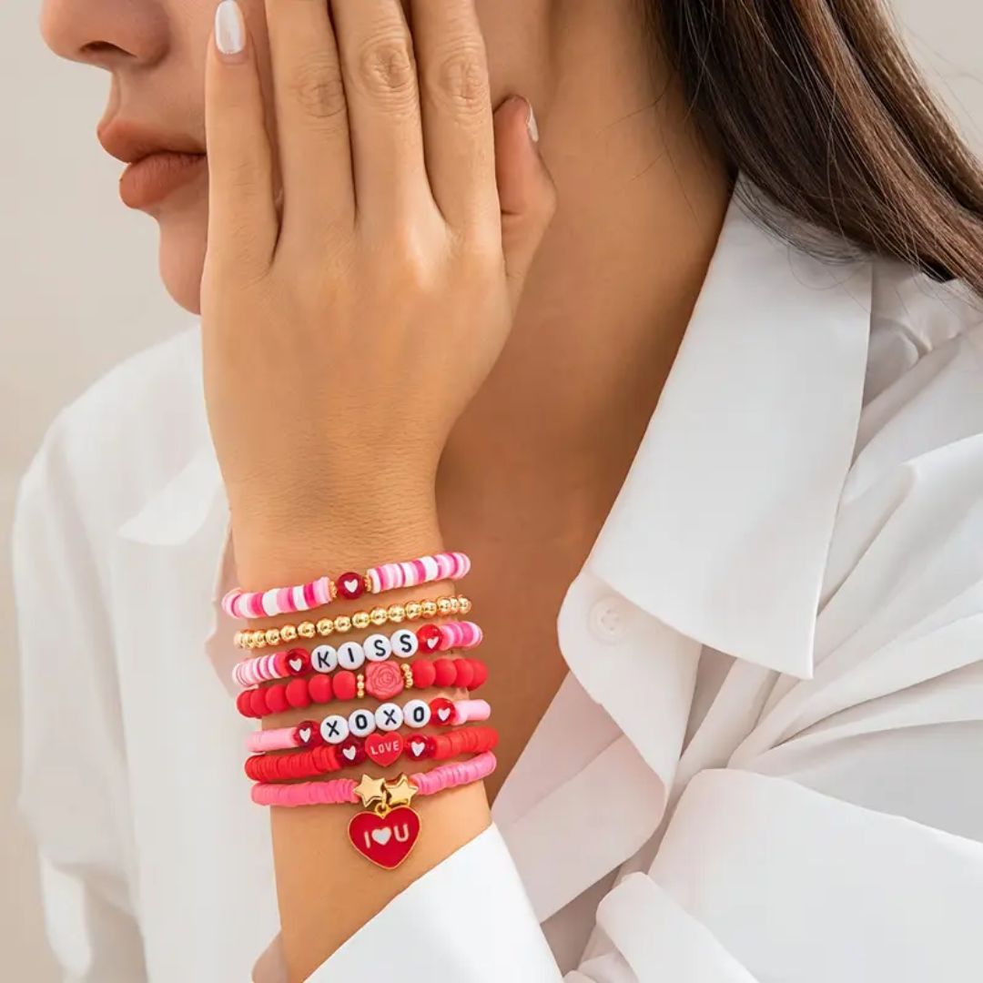 Be My Valentine Friendship Bracelets